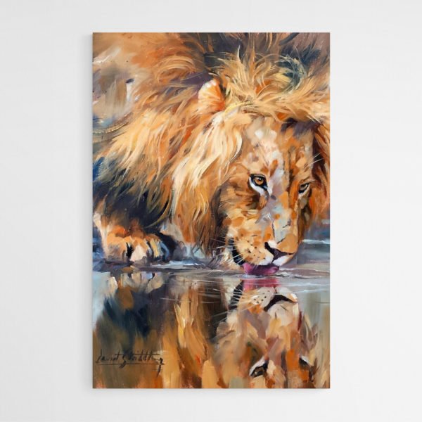 Cuadro Pintura León
