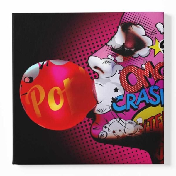 Cuadro Pop Art Chicle