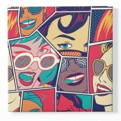Cuadro Vintage Pop Art