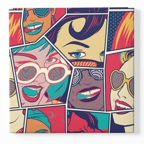 Cuadro Vintage Pop Art