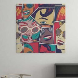 Cuadro Vintage Pop Art