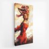 Pintura Mujer Africana