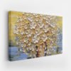 Pintura Flor Blanca