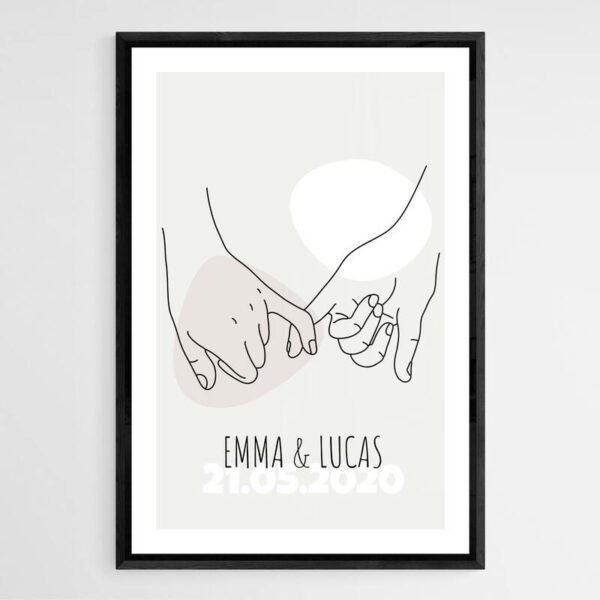 Cuadro Pareja Personalizado
