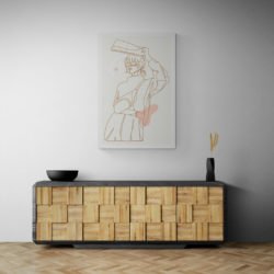 Póster Dibujo Minimalista