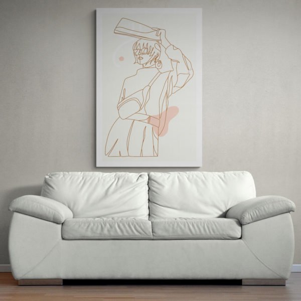 Póster Dibujo Minimalista