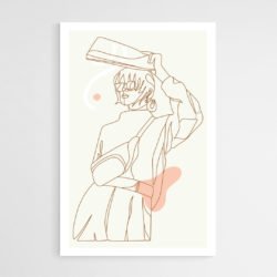 Póster Dibujo Minimalista