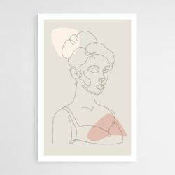 Dibujo Mujer Minimalista