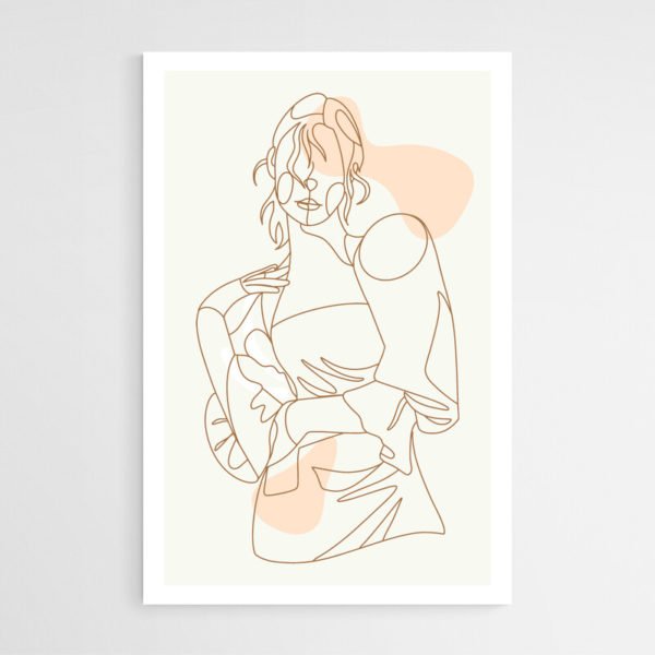 Dibujo Mujer Moderna