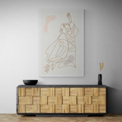 Dibujo Bailarina Minimalista