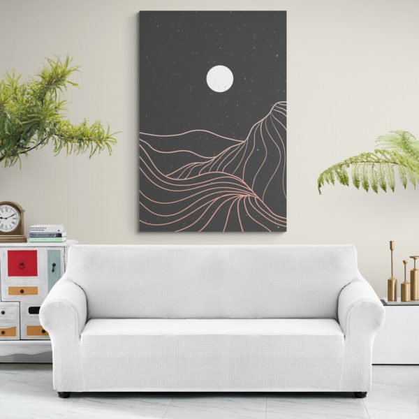 Dibujo Luna Minimalista
