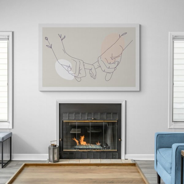 Dibujo Mano Minimalista