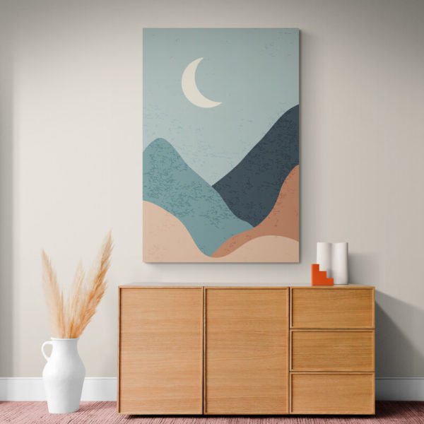 Dibujo Paisaje Minimalista