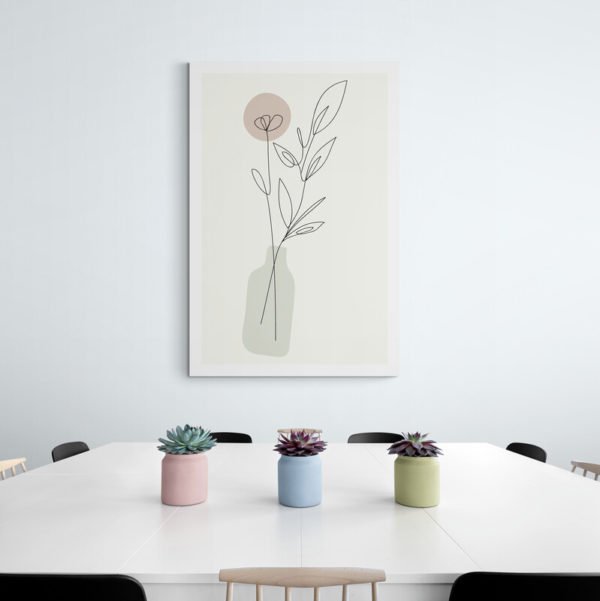 Dibujo Planta Minimalista