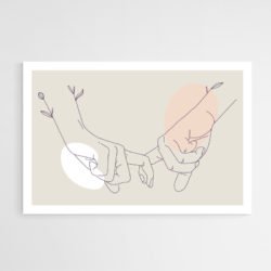 Dibujo Mano Minimalista