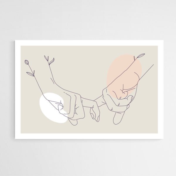 Dibujo Mano Minimalista