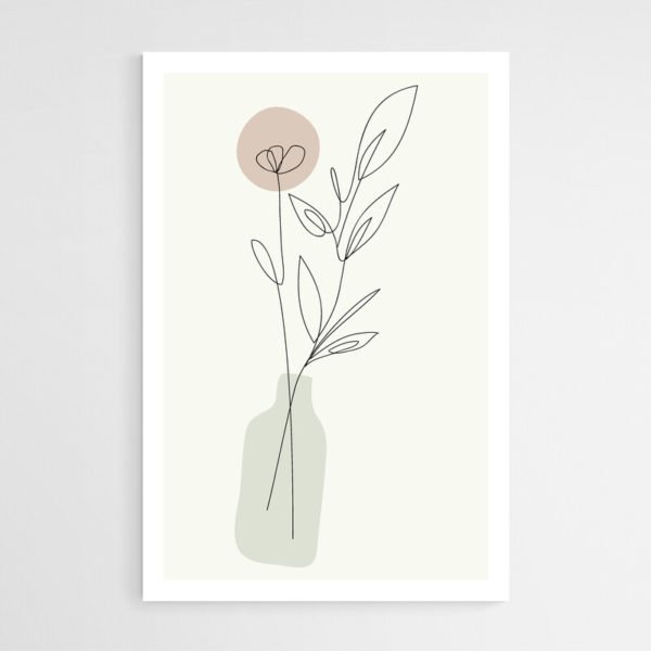 Dibujo Planta Minimalista