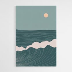 Dibujo Ola Minimalista