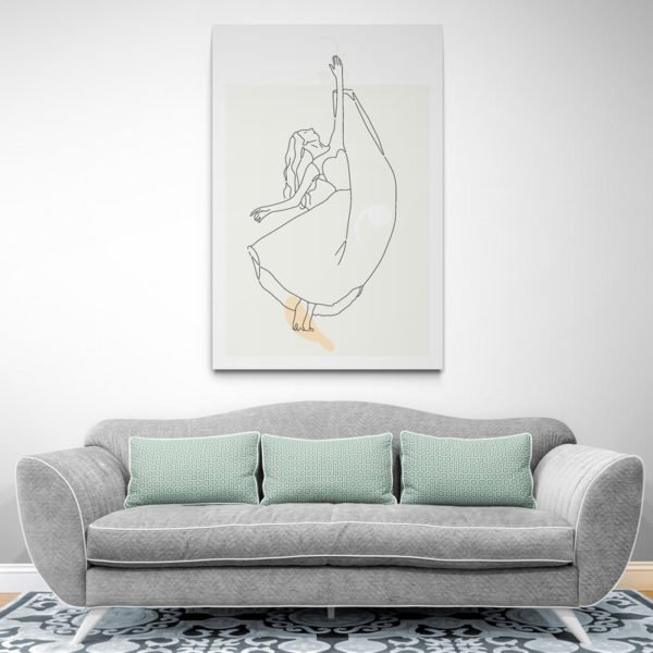 Cuadro Danza Minimalista
