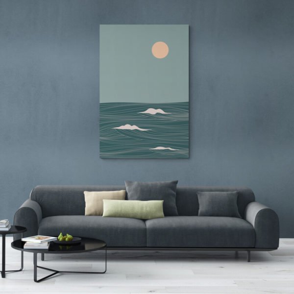 Cuadro Mar Minimalista