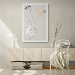 Cuadro Pareja Minimalista