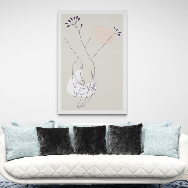 Cuadro Pareja Minimalista
