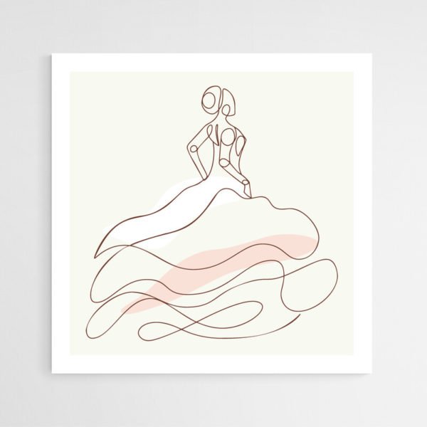 Cuadro Mujer con Vestido
