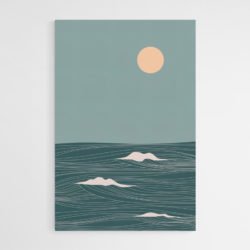 Cuadro Mar Minimalista