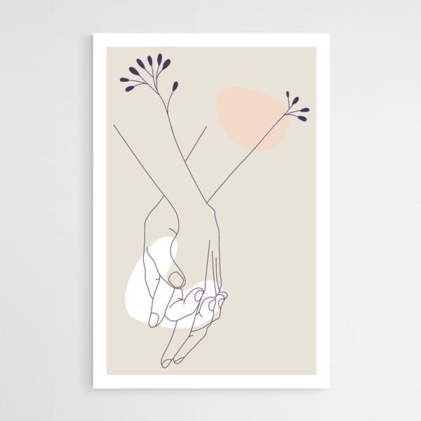 Cuadro Pareja Minimalista