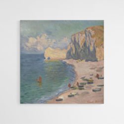 Acantilado de Amont en Étretat - Monet