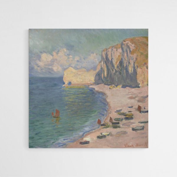 Acantilado de Amont en Étretat - Monet