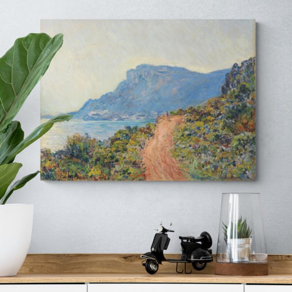 La Cornisa de Mónaco - Monet