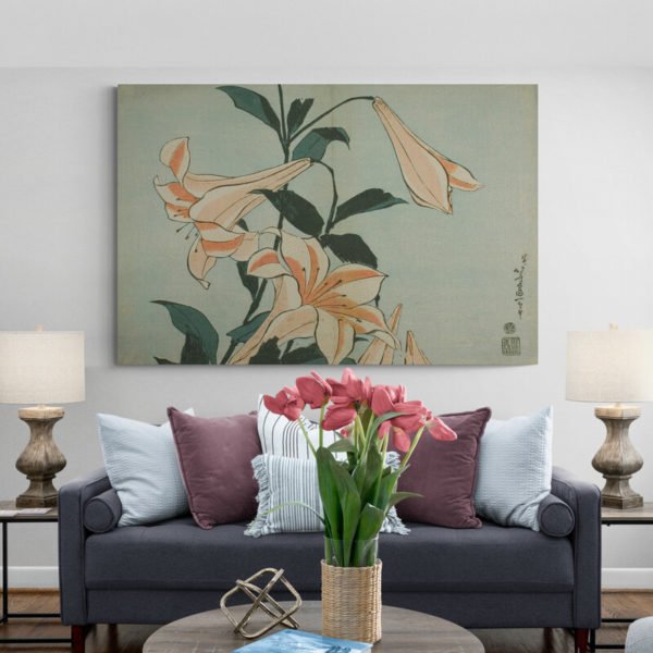 Flores - Hokusai