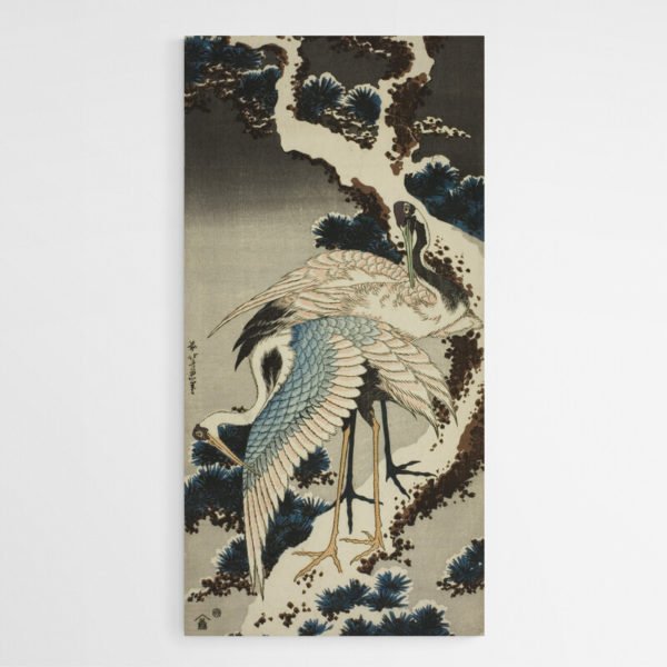 Las Grullas - Hokusai