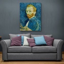 Autorretrato Azul - Van Gogh