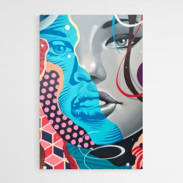 Cuadro Retrato Pop Art