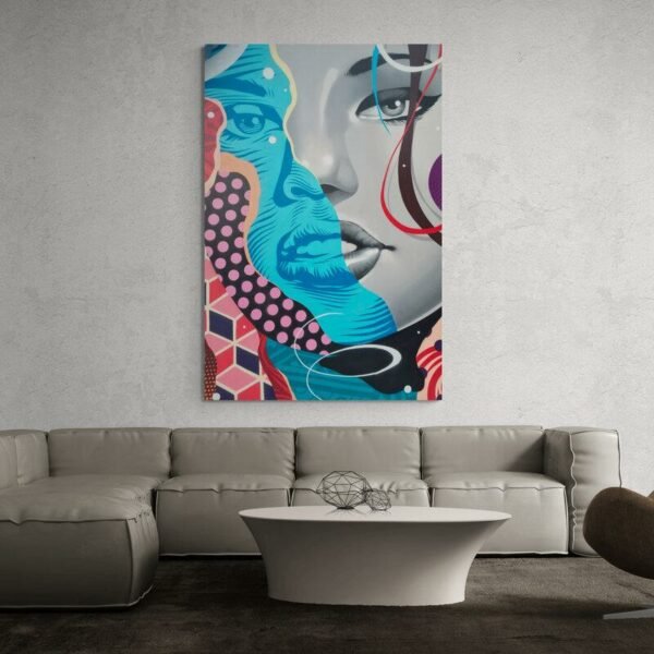 Cuadro Retrato Pop Art