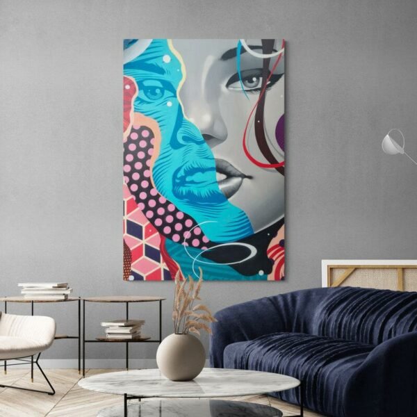 Cuadro Retrato Pop Art
