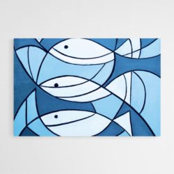 Cuadro Minimalista Pez