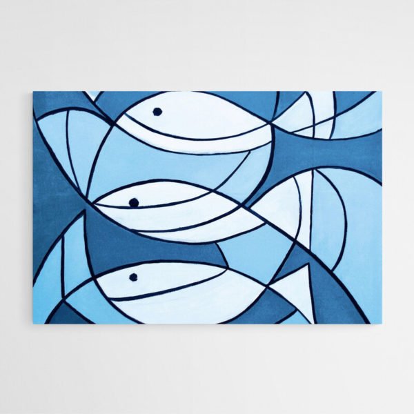 Cuadro Minimalista Pez