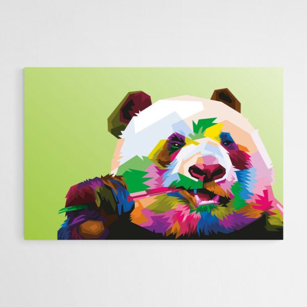Cuadro Panda Pop Art