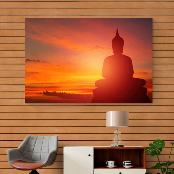 Cuadro Atardecer Buda