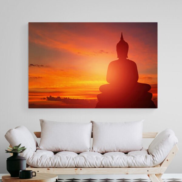 Cuadro Atardecer Buda