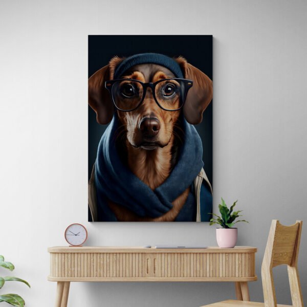 Cuadro Perro Divertido
