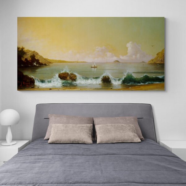 Cuadro Pintura Paisaje Mar