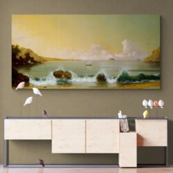Cuadro Pintura Paisaje Mar