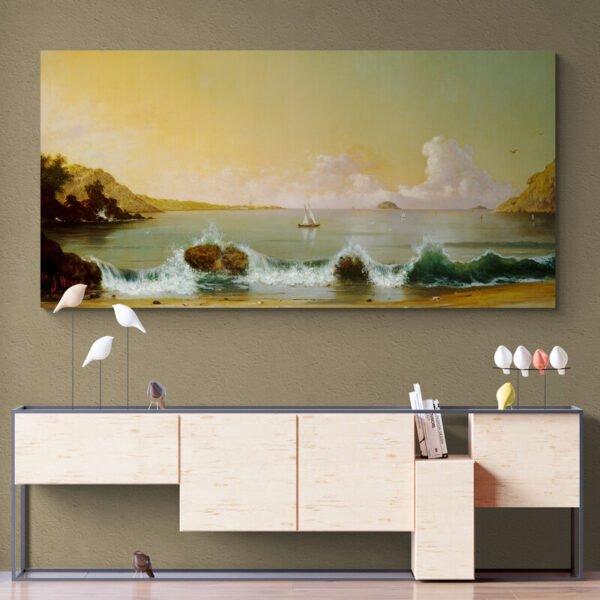 Cuadro Pintura Paisaje Mar