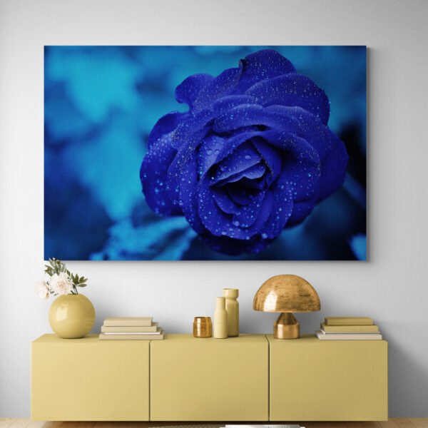 Cuadro Rosa Azul