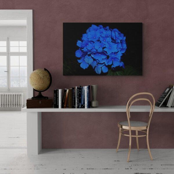 Cuadro Hortensia Azul