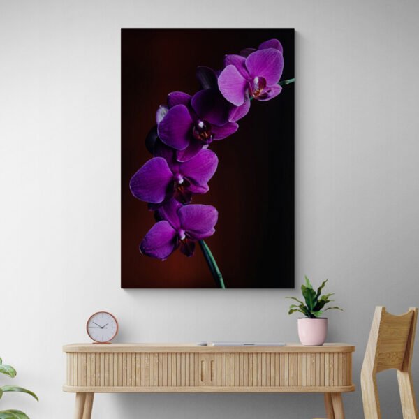 Cuadro Orquídea Violeta
